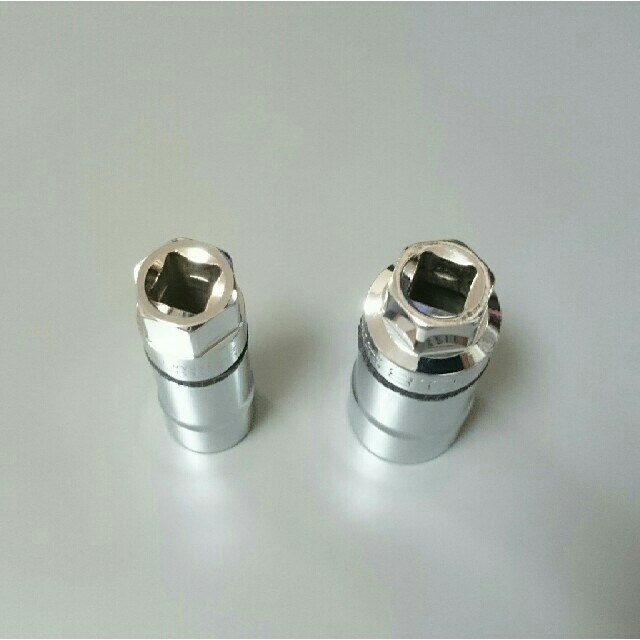 ネプロス 3/8sq 9.5mm プラグソケット 16ｍｍ 20.8mm 自動車/バイクのバイク(工具)の商品写真