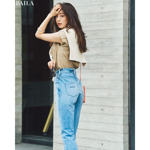 新品 ヤヌーク 新素材 High Waist RUTH 26 田中みな実さん着用