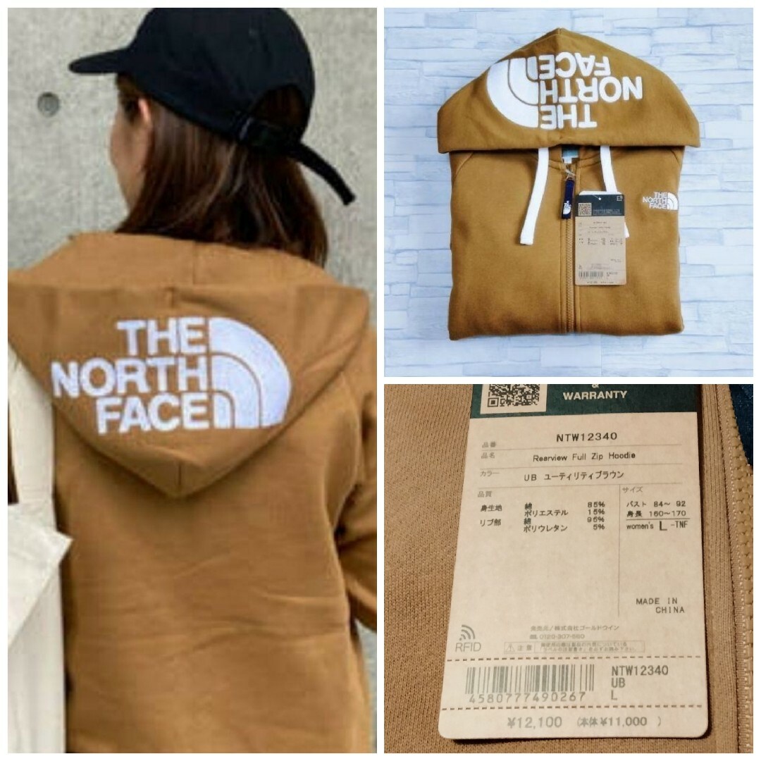 THE NORTH FACE - 【新品】☆ノースフェイス・リアビューフルジップ