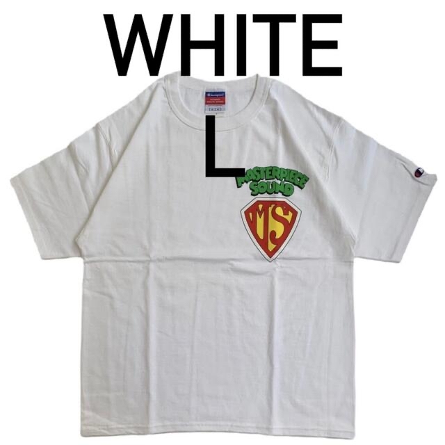 MASTERPIECE SOUND LOGO S/S TEE White - Tシャツ/カットソー(半袖/袖なし)