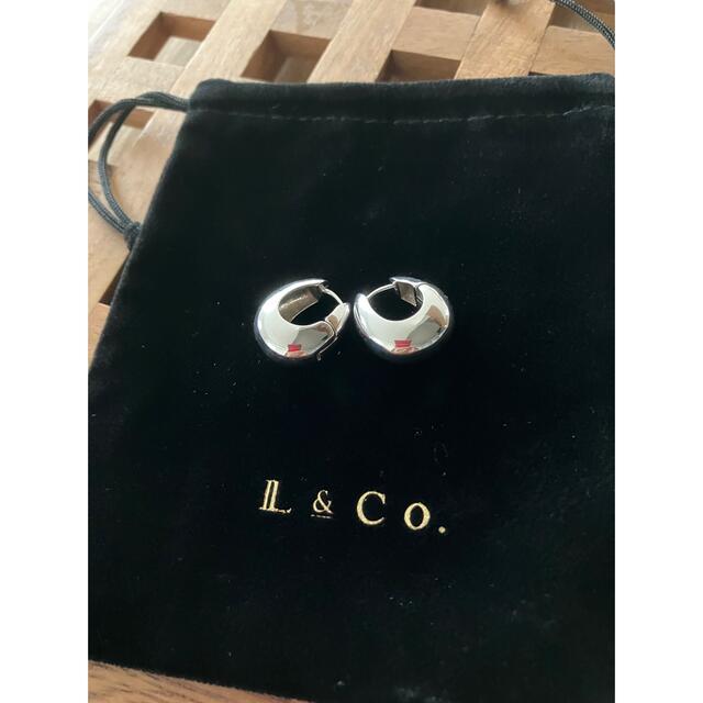 L＆CO 佐藤優里亜コラボ シルバーピアス - アクセサリー