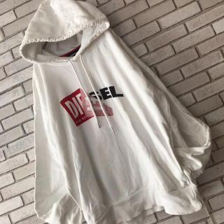 ディーゼル(DIESEL)の【大人気】永野芽郁着用♡ディーゼルボックスロゴ プルオーバースウェット(パーカー)