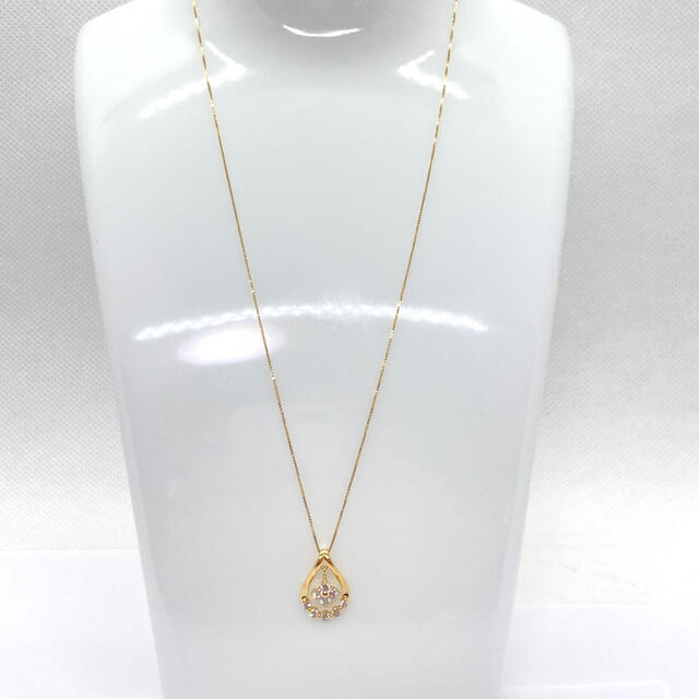 美品 K18 ダイヤモンド ネックレス D:0.30ct | cbsa-passaros.com.br
