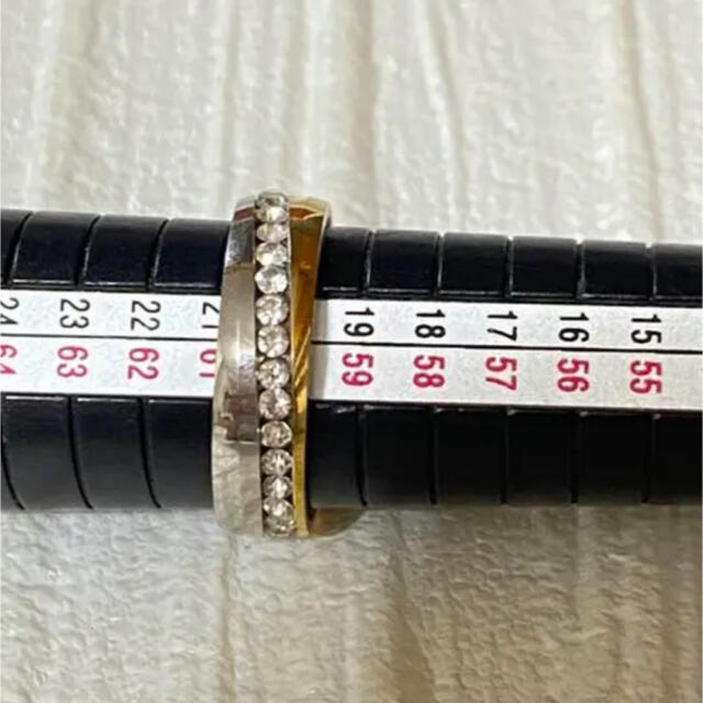 919 ステンレスリング　メンズリング　男性指輪　cz リング メンズのアクセサリー(リング(指輪))の商品写真