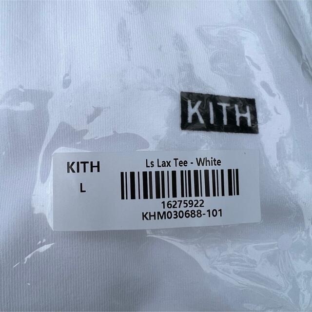 kith ロンt Ls Lax Tee White KITH Lサイズ 2