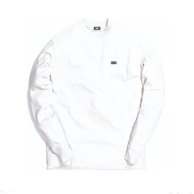 kith ロンt Ls Lax Tee White KITH Lサイズ