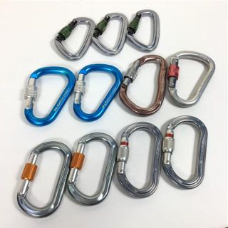 ペツル(PETZL)のペツル 等 スクリューロック カラビナ 11枚 セット ロッキング マムート サ(その他)