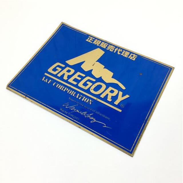 Gregory(グレゴリー)のグレゴリー エイアンドエフ 正規販売代理店 メタルプレート 非売品 入手困難 G スポーツ/アウトドアのアウトドア(登山用品)の商品写真