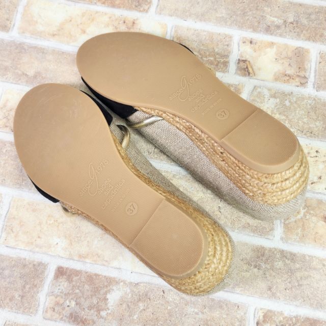 gaimo - 超美品 ガイモ gaimo ☆ エスパドリーユ ウエッジソール gaimo - 超美品 ガイモ gaimo ☆ エスパドリーユ ウエッジソール