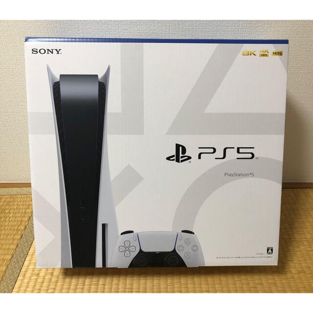 SONY(ソニー)の🌟新品、未開封品🌟PlayStation5 通常版（ディスクドライブ搭載モデル） エンタメ/ホビーのゲームソフト/ゲーム機本体(家庭用ゲーム機本体)の商品写真