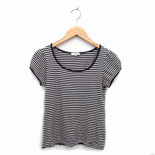 ナチュラルビューティーベーシック(NATURAL BEAUTY BASIC)のナチュラルビューティーベーシック カットソー Tシャツ ボートネック ボーダー(カットソー(半袖/袖なし))