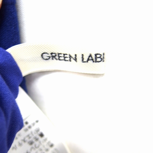 UNITED ARROWS green label relaxing(ユナイテッドアローズグリーンレーベルリラクシング)のグリーンレーベルリラクシング ユナイテッドアローズ ワンピース ボーダー柄 紫 レディースのワンピース(ひざ丈ワンピース)の商品写真