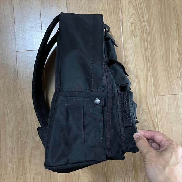 LUGGAGE LABEL(ラゲッジレーベル)の(yoko様専用)ラゲッジレーベル　ジェットブラック　デイパック メンズのバッグ(バッグパック/リュック)の商品写真