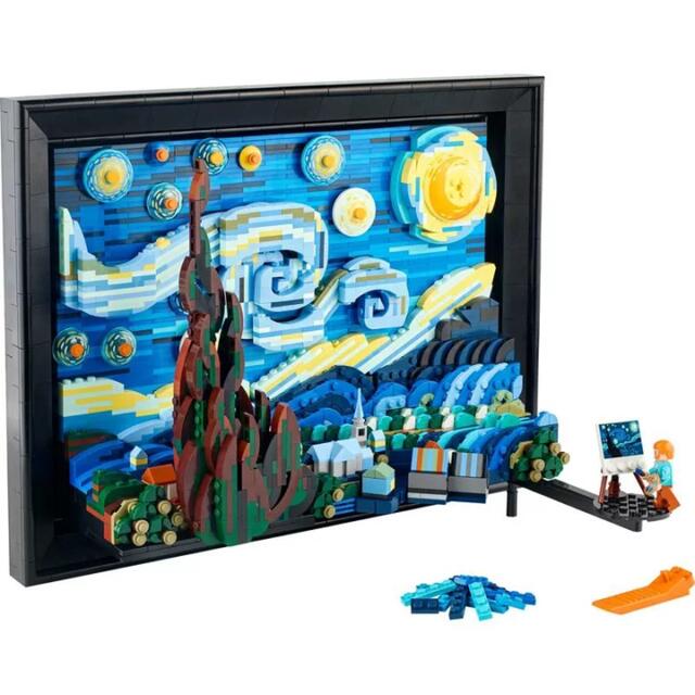 Lego(レゴ)の【流通限定商品】レゴ  アイデア ゴッホ 「星月夜」 21333 エンタメ/ホビーの美術品/アンティーク(その他)の商品写真