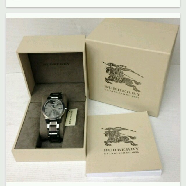 新しいスタイル BURBERRY 時計 腕時計(アナログ)