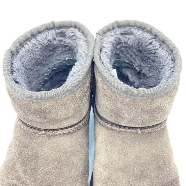 UGG(アグ)のアグ オーストラリア ムートンブーツ 25 茶 スエード ロゴ レディース 靴 レディースの靴/シューズ(ブーツ)の商品写真