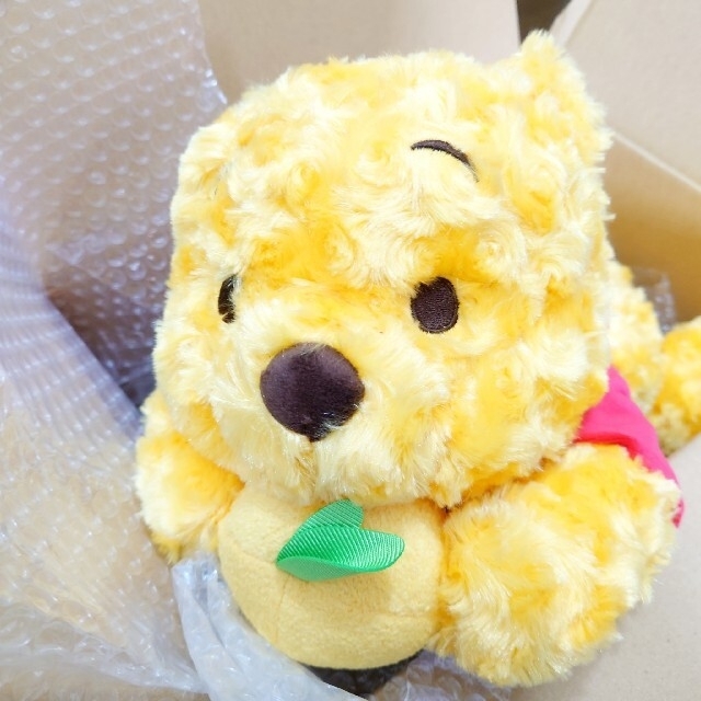 プーさん ティッシュボックスカバー Yuzu Pooh 柚 ティッシュケース