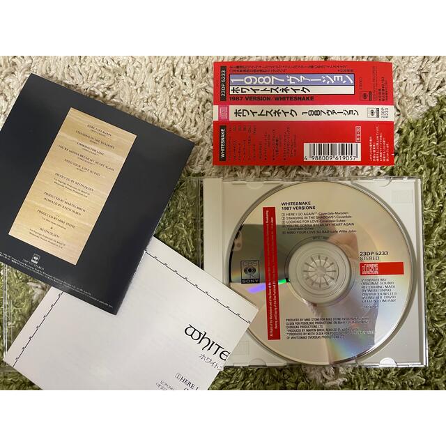 ホワイトスネイク/1987ヴァージョン  WHITESNAKE 帯付！ エンタメ/ホビーのCD(ポップス/ロック(洋楽))の商品写真