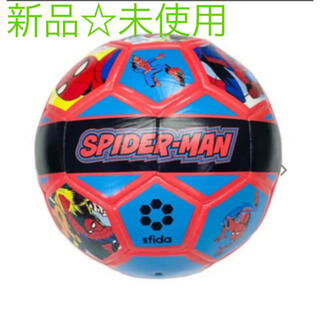 マーベル(MARVEL)の新品☆未使用 サッカーボール HEROシリーズ スパイダーマン(ボール)