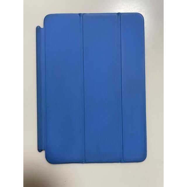 Apple(アップル)の純正品 iPad mini Smart Cover ブルー MF060FE/A スマホ/家電/カメラのスマホアクセサリー(iPadケース)の商品写真