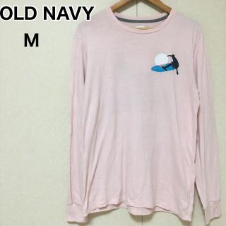 オールドネイビー(Old Navy)のUSA古着　OLD  NAVY ロンＴ　M メンズ(Tシャツ/カットソー(七分/長袖))