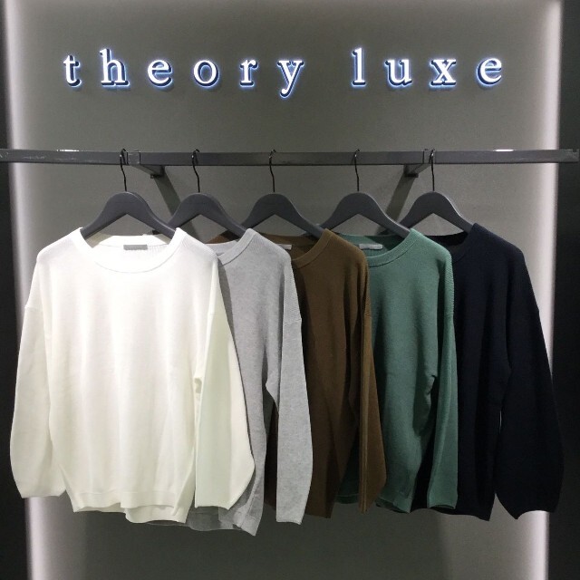 Theory luxe(セオリーリュクス)のセオリーリュクス サマーニット ペパーミント 38 レディースのトップス(ニット/セーター)の商品写真