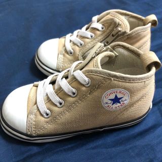 コンバース(CONVERSE)のコンバース オールスター　14.5 ベージュ(スニーカー)