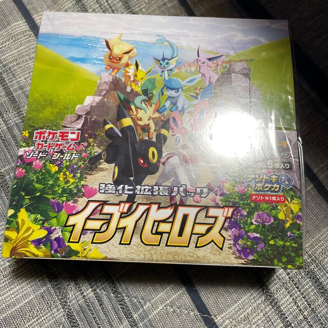 ポケモンカードイーブンヒーローズシュリンク付き1BOX新品未開封