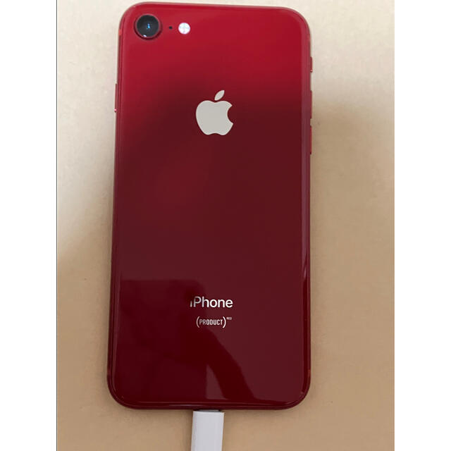 【美品】iPhone8 64GB 本体 レッド