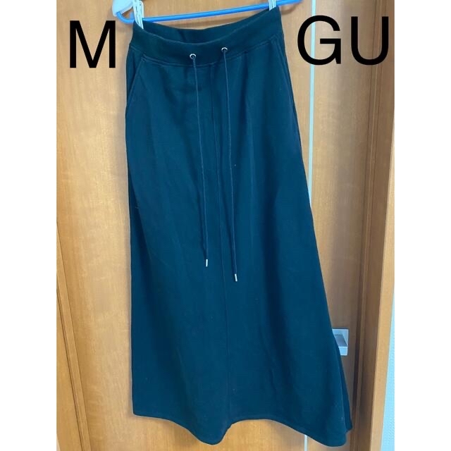 GU スエットマキシスカート レディースのスカート(ロングスカート)の商品写真