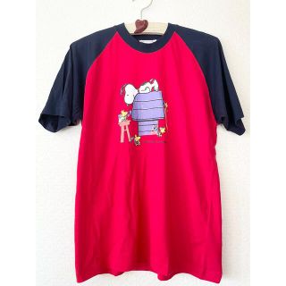 ピーナッツ(PEANUTS)のタグ付き新品　ピーナッツ　PEANUTS スヌーピー  M  Tシャツ(Tシャツ/カットソー(半袖/袖なし))