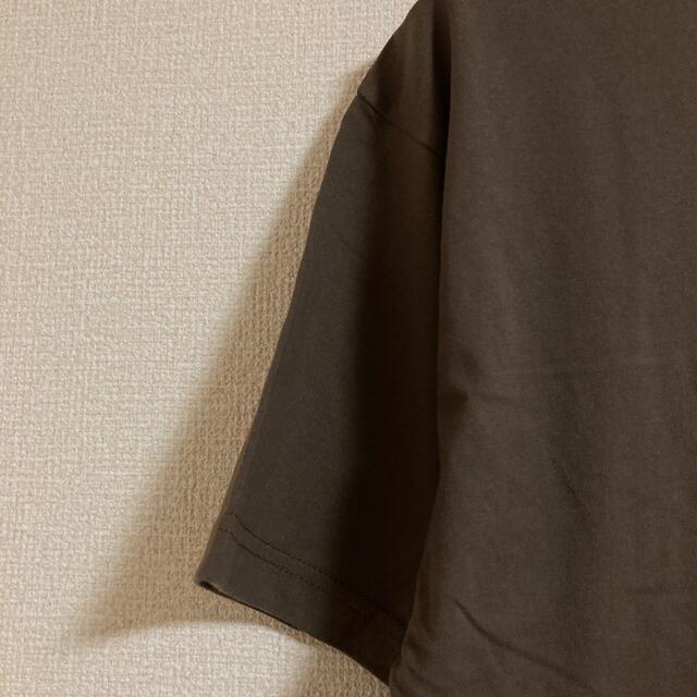 Kappa(カッパ)の【匿名配送】Kappa カッパ 筆記体ロゴクルーネック半袖Tシャツ  ブラウンM メンズのトップス(Tシャツ/カットソー(半袖/袖なし))の商品写真