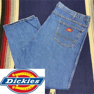 ディッキーズ(Dickies)の90s 古着 ディッキーズ メキシコ製 ロゴタグ バギーパンツ ペインターパンツ(デニム/ジーンズ)