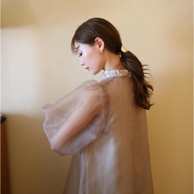 Kastane(カスタネ)のacka シアーオーバーワンピース レディースのフォーマル/ドレス(ロングドレス)の商品写真