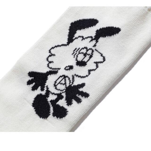 WHIMSY X WASTED YOUTH VICK SOCKS WHITE レッグウェア WHIMSY X WASTED YOUTH VICK SOCKS WHITE レッグウェア