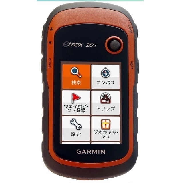 トレイルランGARMIN　etrex 20x GPS