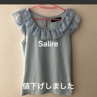 サリア(salire)のsalire  トップス(カットソー(半袖/袖なし))