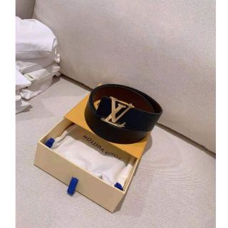 ヴィトン(LOUIS VUITTON) ベルト(メンズ)(ゴールド/金色系)の通販 94