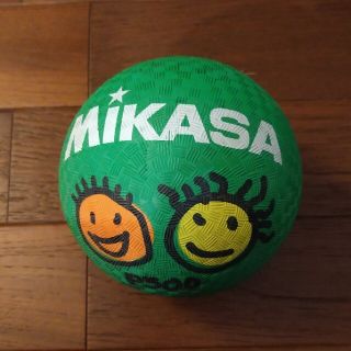 ミカサ(MIKASA)の【MIKASA】プレイグラウンドボール 幼児用 緑 （中古）(知育玩具)