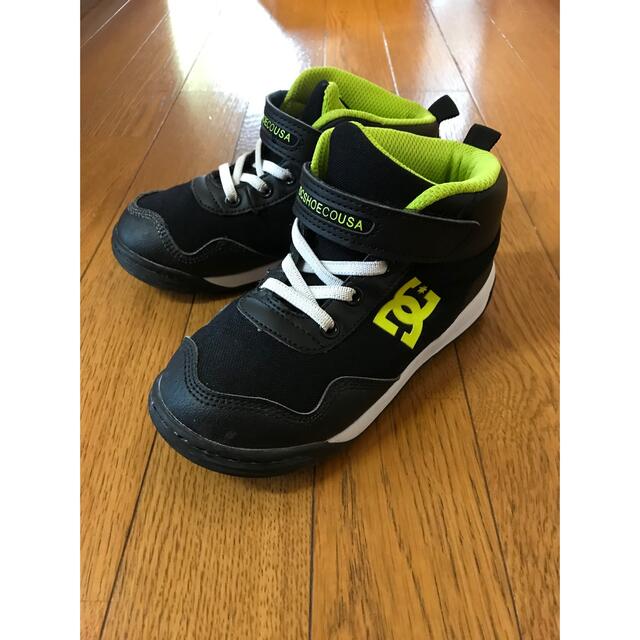 DC SHOES(ディーシーシューズ)のDCキッズスニーカー　ハイカット19㎝ キッズ/ベビー/マタニティのキッズ靴/シューズ(15cm~)(スニーカー)の商品写真