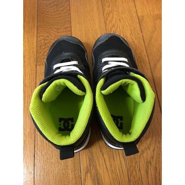 DC SHOES(ディーシーシューズ)のDCキッズスニーカー　ハイカット19㎝ キッズ/ベビー/マタニティのキッズ靴/シューズ(15cm~)(スニーカー)の商品写真