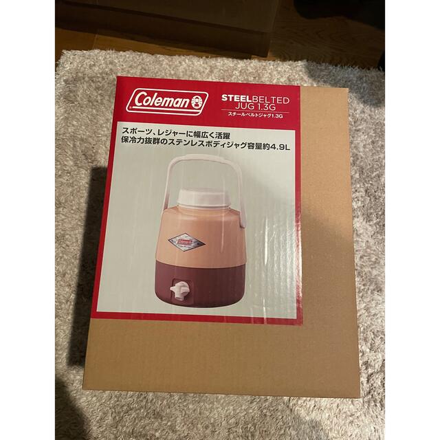 新品未開封品】Coleman スチールベルトジャグ 1.3ガロン バターナッツ ...