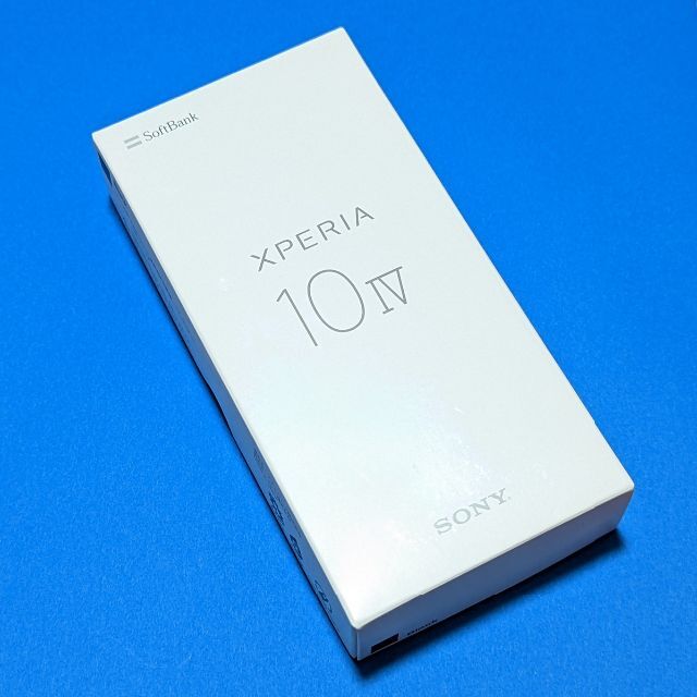 Xperia 10 IV ブラック 128 GB SIMフリースマートフォン/携帯電話