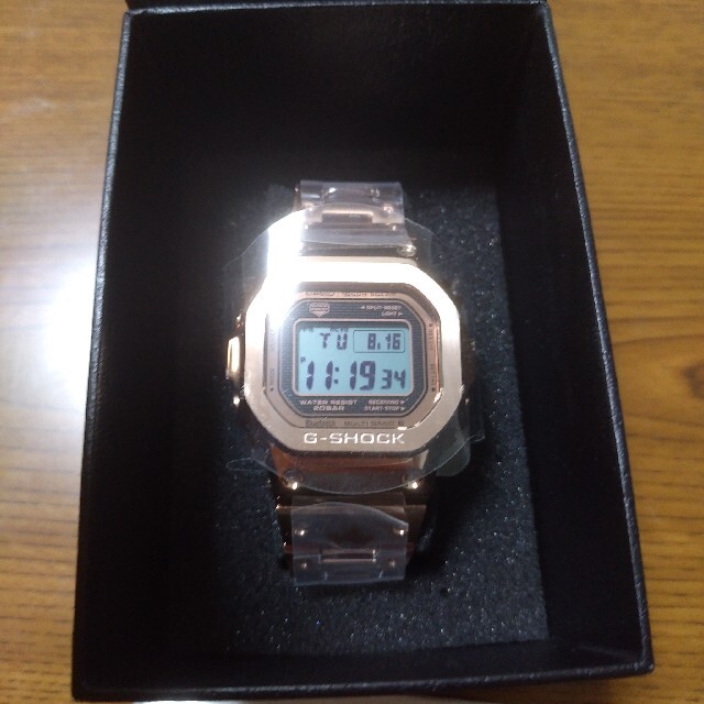 特価】 G-SHOCK - 最終値下げ 新品 G-SHOCK GMW-B5000GD-4JF ロ-ズ