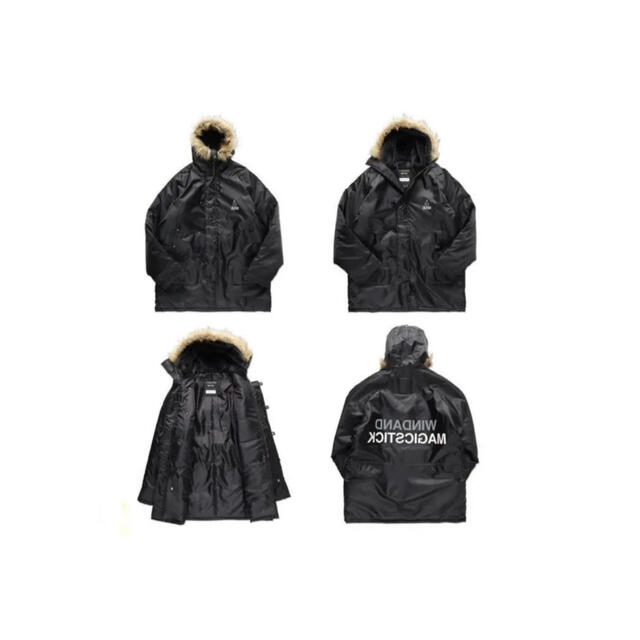 即完売　MAGIC STICK x WDS N-3B JACKET BLACKミリタリージャケット