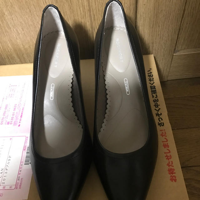 ROCKPORT(ロックポート)の新品  黒のヒール レディースの靴/シューズ(ハイヒール/パンプス)の商品写真