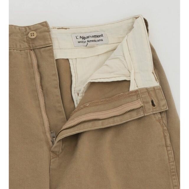 L'Appartement DEUXIEME CLASSE(アパルトモンドゥーズィエムクラス)のアメリカーナAmericana ★chino pantsチノパンツ★34 レディースのパンツ(チノパン)の商品写真