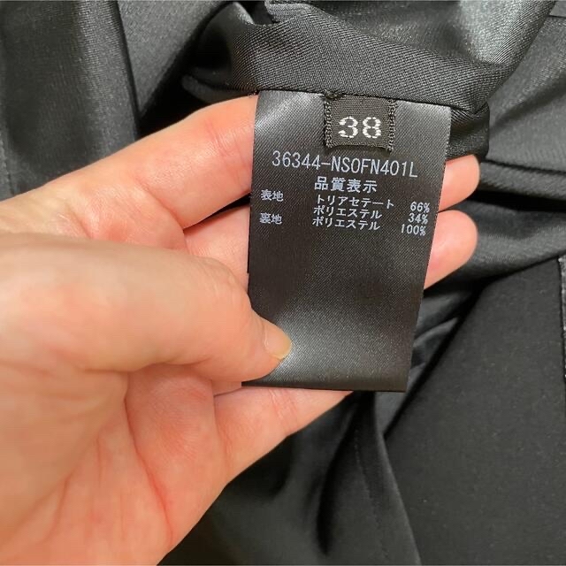 フォクシー バロン ワンピース ブラック 38サイズ フィットアンド