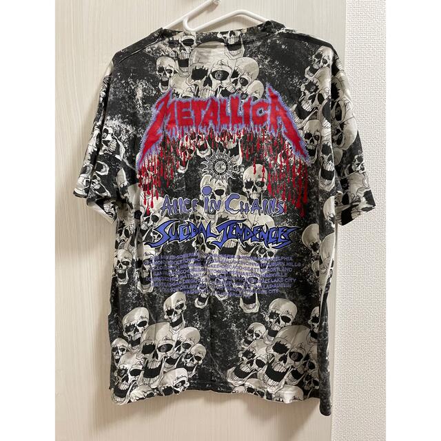 90s metallica ツアーtシャツ alice in chains - Tシャツ/カットソー