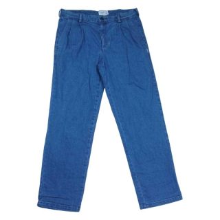 ダブルタップス(W)taps)のWTAPS ダブルタップス デニムパンツ 22SS 221WVDT-PTM04 TUCK 02 TROUSERS COTTON DENIM タック トラウザーズ コットン デニム パンツ インディゴブルー系 2【美品】【中古】(その他)